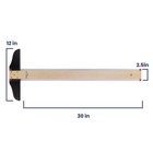 Pacific Arc 30 Inch T Square  Traditional Maple Blade With Acrylic Edge