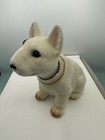 Vintage Bull Terrier Puppy Dog Bobblehead Nodder Figurine Bobble Head W  Collar