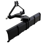 3-point Tractor Rear Grading Blade Scraper 52  Width Steel For Cat 0   Cat 1 Us