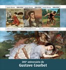 Gustave Courbet Paintings Art Mnh Stamps 2024 Guinea-bissau M s   2 S s