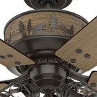 Hunter Fan 52 In Traditional Noble Bronze Ceiling Fan With Light And Pull Chain