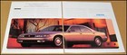1993 Mazda 929 Sedan 2-page Print Ad Car Automobile Advertisement Vintage