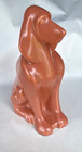 Harris Pottery   Ceramic Minimalist Hound Figurine Redbone  Beagle 