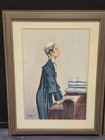 Set Of 2- Vintage Vanity Fair Spy  rufus  Lawyer Prints Framed