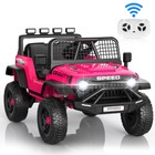 12v 24v Kids Electric Car Ride On Truck Battery Power Wheels W led Light   Music