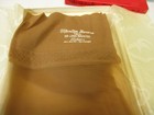 1pr Vintage Martin Berens Rht Mesh Sheer Nylon Stockings Sz 12 Long 38  Beig