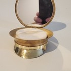 Vintage Military Hat Sweetheart Compact
