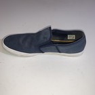 Lacoste Gazon Sport Shoes Mens Size 9 5 Blue Canvas Slip On Sneakers Casual