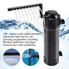 5-in-1 Internal Aquarium Fish Tank Uv Sterilizer Filter Submersible Water Pump