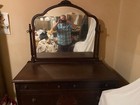 Antique Bedroom Set 3 Full Size Dressers And A Matching Queen Size Bed Hand Carv