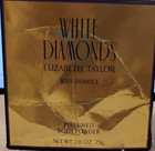 White Diamonds Elizabeth Taylor  2 6 Oz Perfumed Body Powder Women