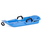 Slippery Racer Downhill Thunder Kids Toddler Plastic Toboggan Snow Sled  Blue