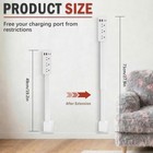 Outlet Extender Surge Protector Port Wall Adapter Tap  With 2 Ac  Usb-a c