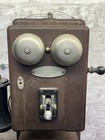Western Electric Antique Wall Phone Full Size   For Parts Repair Or Decorating
