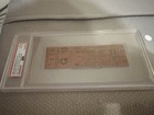 Led Zeppelin Chicago Concert Ticket Stub Original Psa Encapsulated Rock   Pop