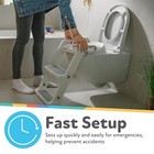 Nuby Step Ladder Toddler Potty Seat For Toilet - All-in-one Kids Potty Training