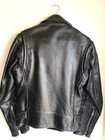 Late 1940s Early 1950s Guidemaster Wolf Horsehide Motorcycle Jacket - Chinstrap