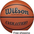 Wilson Evolution Basketball 29 5    Official Indoor Game Ball Black Composite Leat