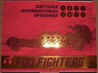 Foo Fighters Daytona Beach Poster 2026 Rob Jones Signed Gold Foil Variant   25