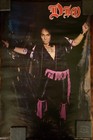 Rare Poster Ronnie James Dio  Vintage Black Sabbath Original 1984 