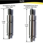    upgraded   goosuroo W10359269 W10359270 Dryer Left And Right Side Shafts   