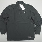 Nike Golf Club Dri-fit 1 2-zip Jacket Men s Size M Black Fq1155-011