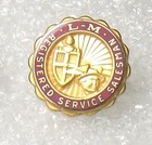 Lincoln Mercury L-m Registered Service Salesman 1 10 10k Co  Award Tie lapel Pin