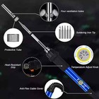 Soldering Iron Electric Gun Adjustable Temperature Welding Solder Tip Activator