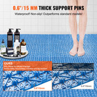 Interlocking Drainage Floor Mat 12  X 12  Pvc Non-slip Floor Tiles 50 Pack
