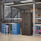 Suncast Commercial Bmccpd7204 30  X 20 25  X 72 tall Storage Cabinet - Gray New