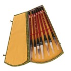 7pcs set Chinese Retro Calligraphy Brush Writing Watercolor Ink Painting Pen