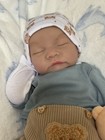 Full Silicone Reborn Baby Boy Doll Newborn Floppy Lifelike Soft Squishy 18    Gift