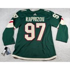 Kirill Kaprizov Minnesota Wild Nhl Hockey Jersey Adidas Adult Mens 46 Green New