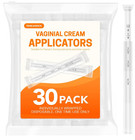 30 Pack Disposable Vaginal Suppository Applicator For Women  Fits Most Lubricant