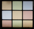 Squares English Leaded Stained Glass Window Unframed W Hooks 17 1 4  X 15 1 2 