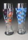 Pair Of Ritzenhoff Artwork Beer Glass Pilsner By Mark Oliver   Helenal Ladeiro