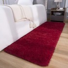Wine Red Runner Rug 2x6 For Hallyway Entryway Kitchen Fluffy Area Rugs For Be   