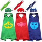 Kids Superhero Capes   Felt Masks Set - Satin Capes For Boys   Girls  Dress Up