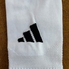 Adidas Unisex Md White Performance Cushioned Soccer Knee High Socks New  flaw