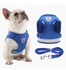 Dog Harness Chihuahua Pug Pet Control Mesh Walk Collar Vest Harnes And Leash Set