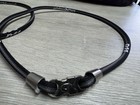  lot Of 2  Phiten X50 D11 Titanium Necklace Black 18 -19  - Loos Snap - New