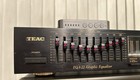 Teac Eqa-22 10-band Analog Graphic Equalizer 2-ch Rca In out Black