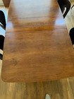Mid-century Modern Cherry Wood Extending Dining Table