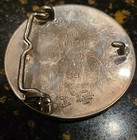 Stunts Unlimited Sterling Silver Belt Buckle With Inlaid With 10k Gold Rodeo 