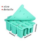 Popsicles Molds 12 Pieces Silicone Popsicle Maker Molds Food Grade Ice Pop Mold