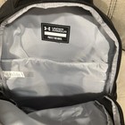 Under Armour Hustle 5 0 Backpack Book Bag Black silver Nwt Unisex Boys Girls