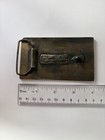 Vintage Colt Revolvers Belt Buckle Wyoming Studio Art Works Brass Tone Western