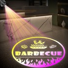 25w Automatic Color Changing Gobo Projector For Business Store Logo Projection