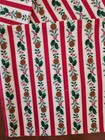 Vintage Christmas Cocktail Napkins Set Of 8 Great Condition Red Holly Mistletoe