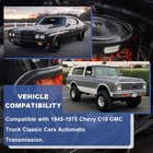 33  Inch Tilt Steering Column W key  9 Holes Chrome Automatic Shift Gm Style Ste